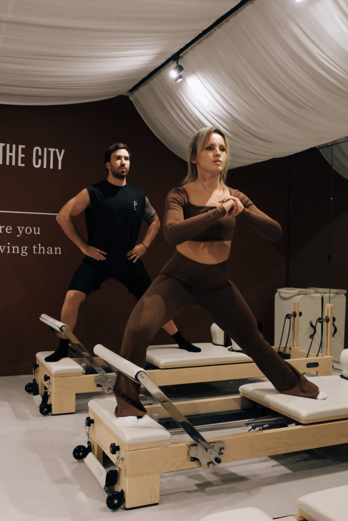 Cours sur reformer hommes ou femmes studio saint-etienne